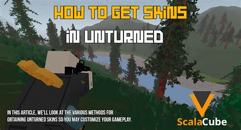 how to get unturned skins.